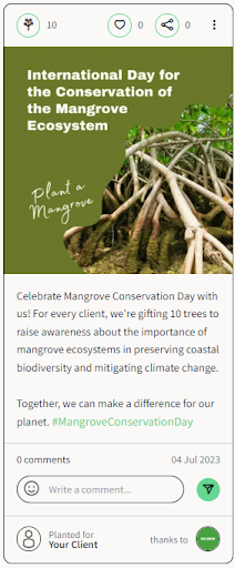 #MangroveConservationDay eg #3