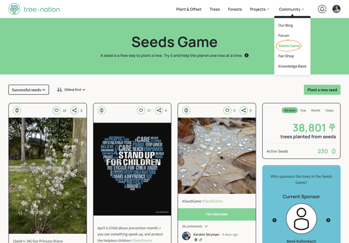Seeds Game 1