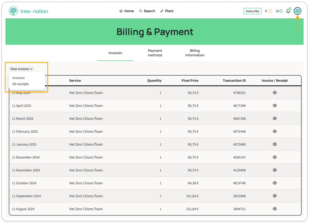 Invoices Log In Access your invoices