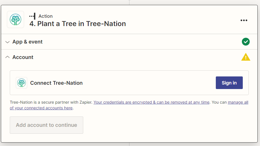 How to integrate Slack with Tree-Nation