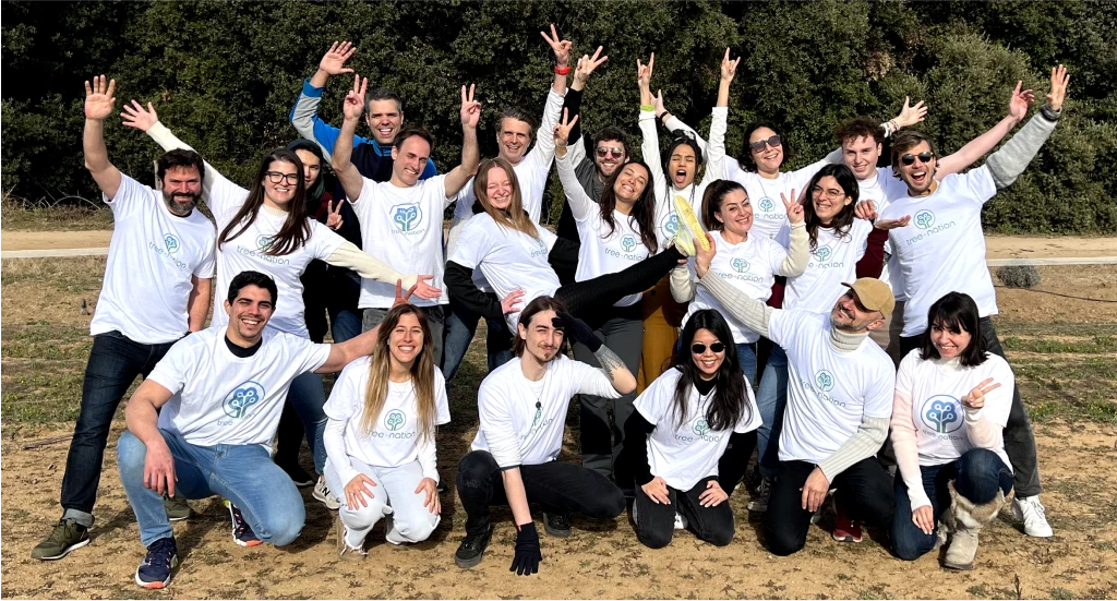 a equipe da tree-nation